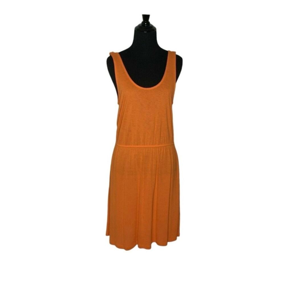 H&M orange tank casual mini dress Size Small